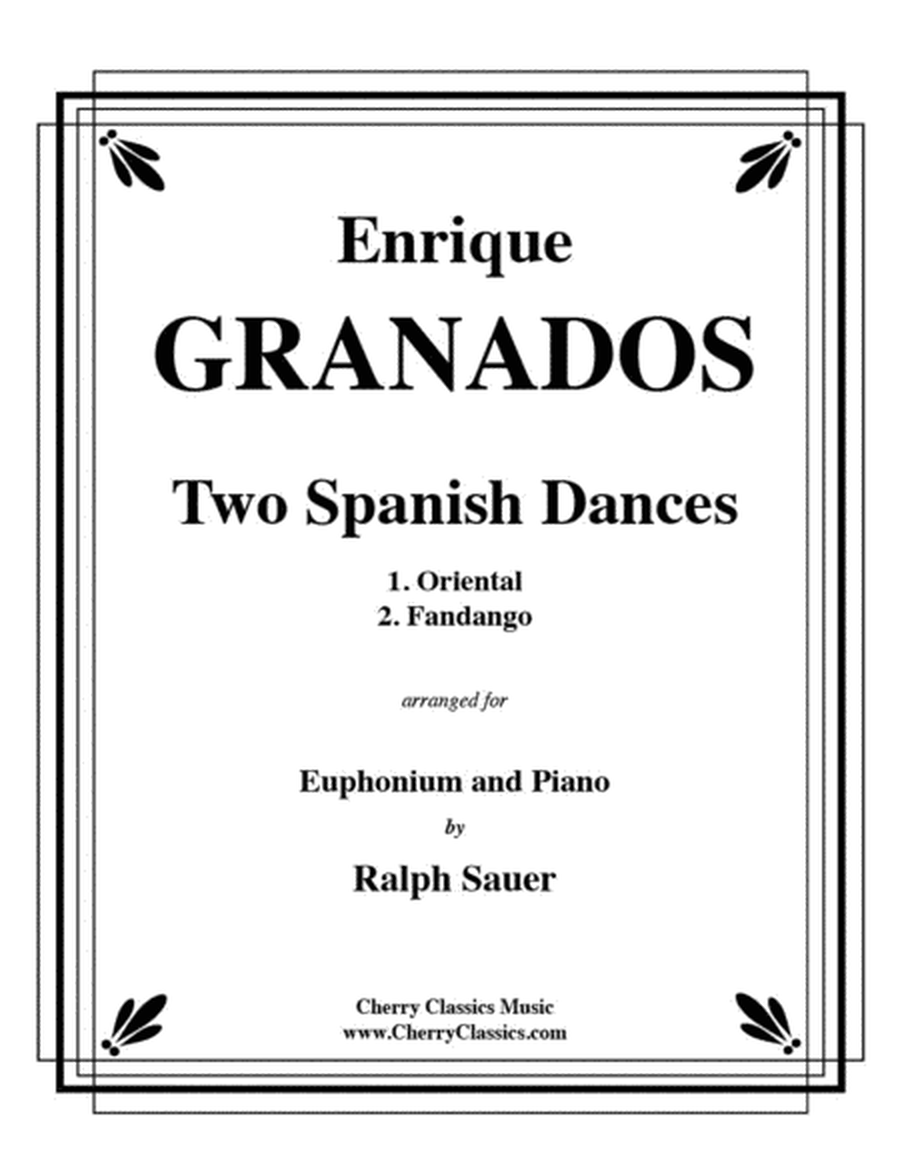 Two Spanish Dances for Euphonium & Piano