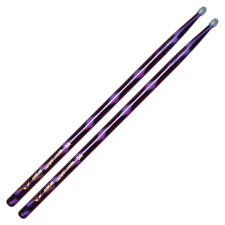 Color Wrap 5A Purple Optic Drum Sticks