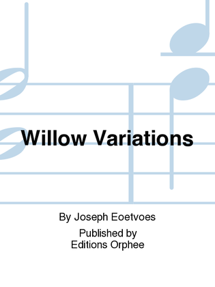 Book cover for Willow Variations