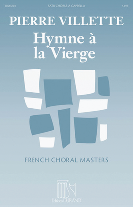 Book cover for Hymne a la Vierge (Hymn to the Virgin)