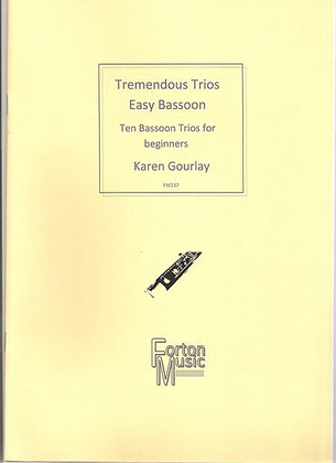 Book cover for Tremendous Trios Easy
