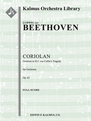 Coriolan Overture, Op. 62