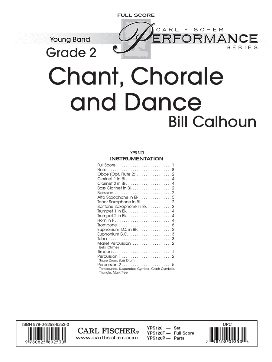 Chant, Chorale And Dance