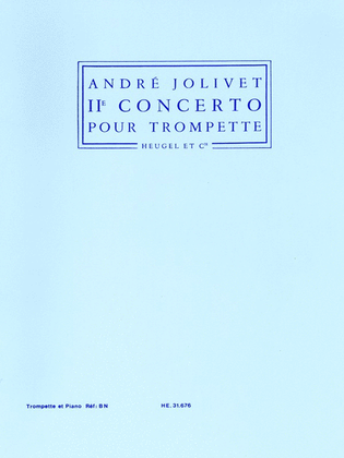 Iie Concerto Pour Trompette Pour Trompette Et Piano