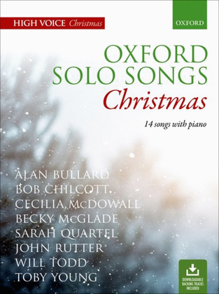 Book cover for Oxford Solo Songs: Christmas