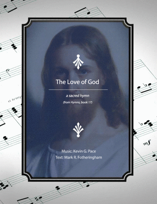 Book cover for The Love of God - a sacred hymn