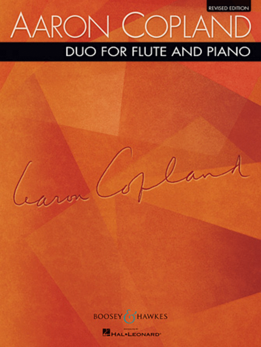 Aaron Copland: Duo for Flute and Piano
