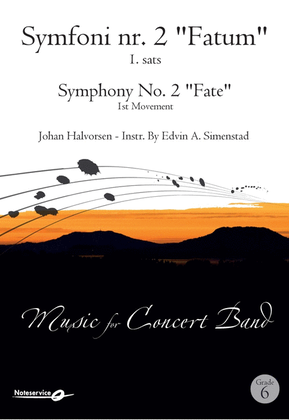 Book cover for Symfoni nr. 1 'Fatum' - Symphony No. 1 "Fate"