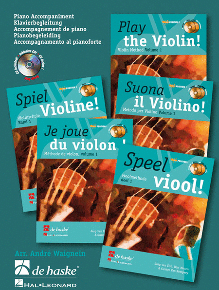 Play the Violin! Piano Accompaniment vol. 1