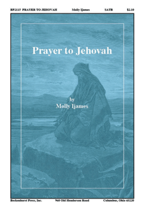 Book cover for Prayer To Jehovah