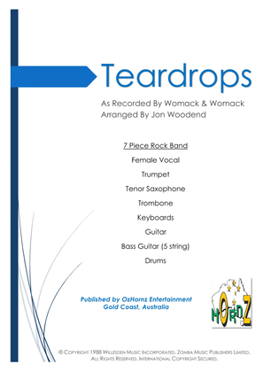 Book cover for Teardrops