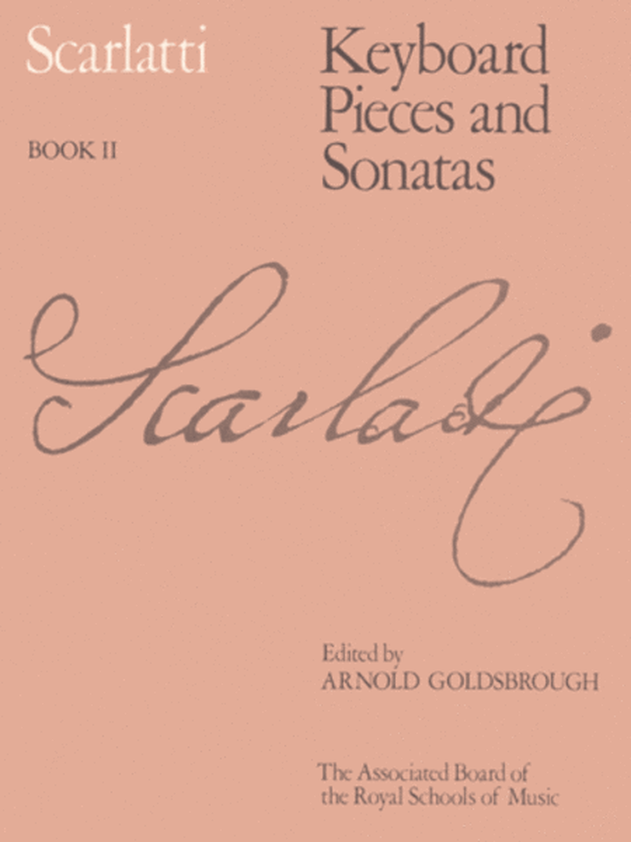 Keyboard Pieces and Sonatas, Book II