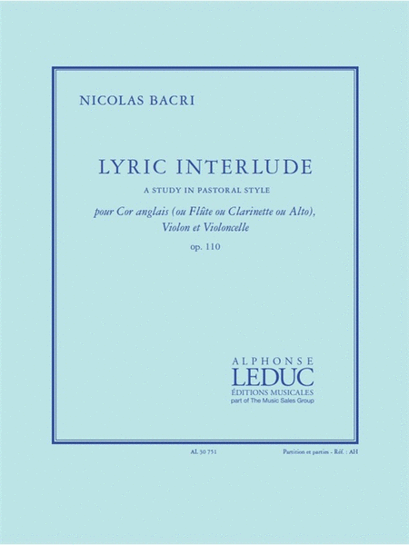 Lyric Interlude- A Study In Pastoral Style Op.110