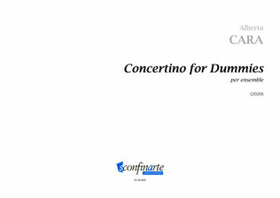 Alberto Cara: Concertino for Dummies (ES-20-050) - Score Only