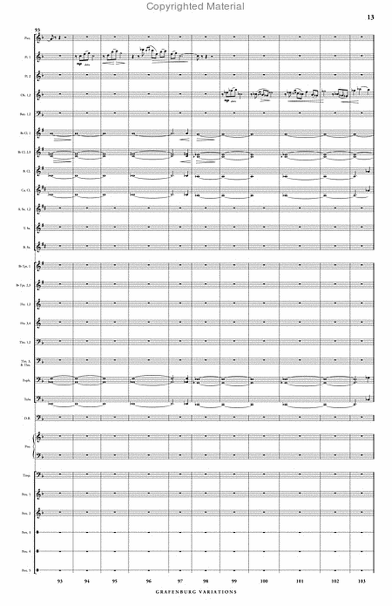 Grafenburg Variations by Dan Forrest Concert Band - Sheet Music