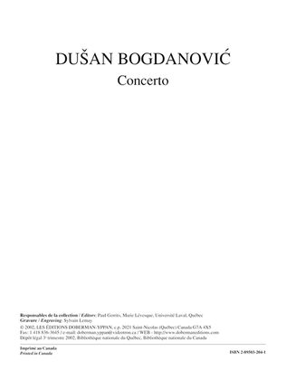 Book cover for Concerto for guitar & string orchestra (pno red)