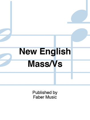 Book cover for Appleford - New English Mass (New Version) Vocal Score
