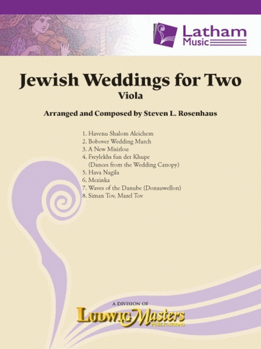 Jewish Weddings For Two Viola Part