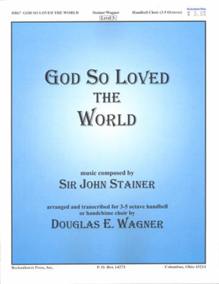 Book cover for God So Loved the World