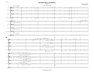 Overture to Egmont, Op. 84 for 8-part Trombone Ensemble