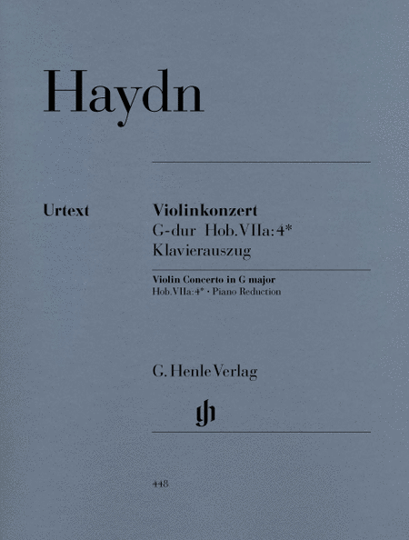 Joseph Haydn: Concerto for Violin and Orchestra G major Hob. VIIa: 4