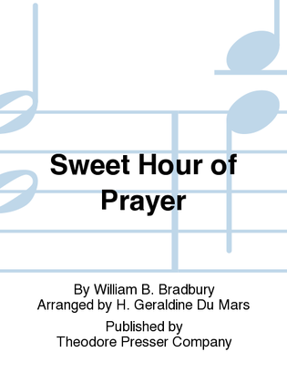 Book cover for Sweet Hour Of Prayer