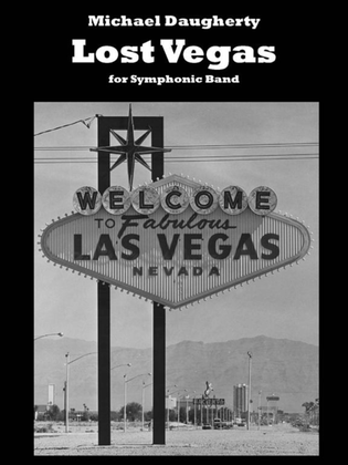 Book cover for Lost Vegas (conductor's score)