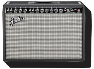 Fender Deluxe Amp Chunky Magnet