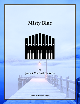 Book cover for Misty Blue - Organ Solo
