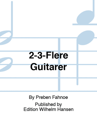 Book cover for 2-3-Flere Guitarer