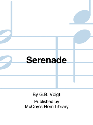 Book cover for Serenade