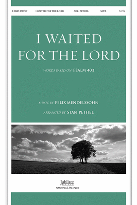 Book cover for I Waited for the Lord