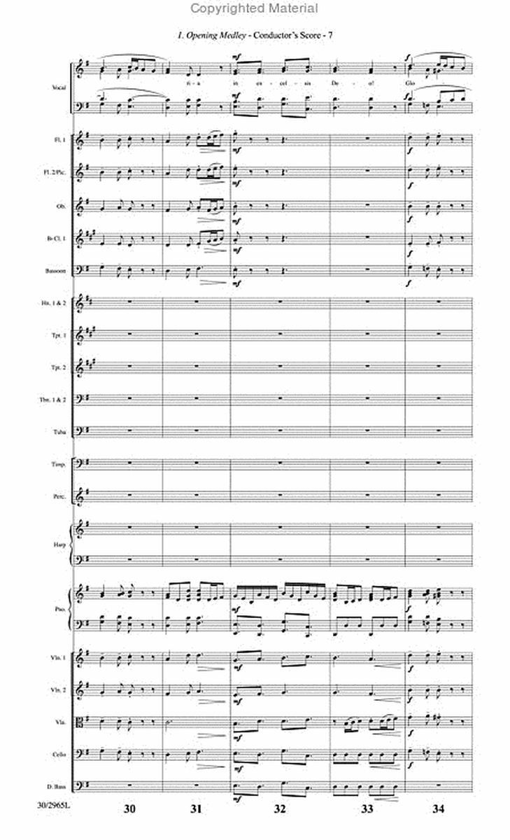 What Sweeter Music - Full Orchestra Score and Parts plus CD with Printable Parts