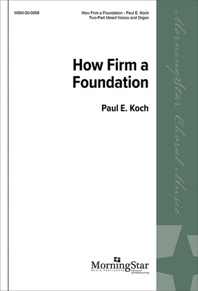 Book cover for How Firm a Foundation