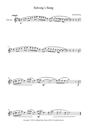 Solveig`s Song - Edvard Grieg (Alto Sax)