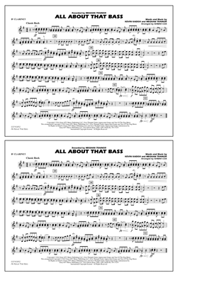 Book cover for All About That Bass - Bb Clarinet