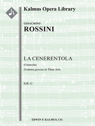 Book cover for Cinderella (La Cenerentola, complete)