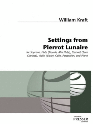 Settings From Pierrot Lunaire