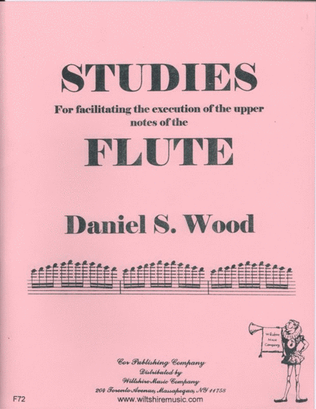Book cover for Studies for Facilitating the Execution of the Upper Notes of the Flute
