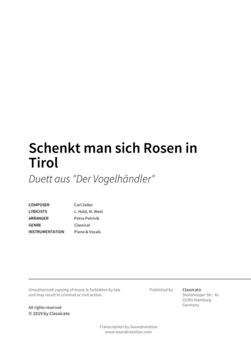 Schenkt man sich Rosen in Tirol image number null