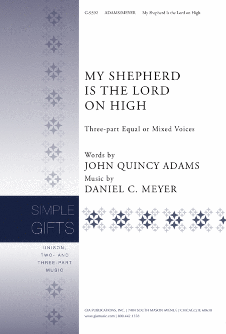 My Shepherd Is the Lord on High