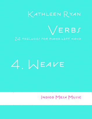Book cover for Weave (Verbs 4)