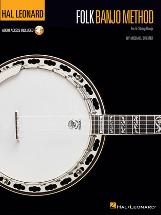 Book cover for Hal Leonard Folk Banjo Method