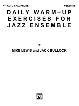 Book cover for Daily Warm-Up Exercises for Jazz Ensemble, Volume 1