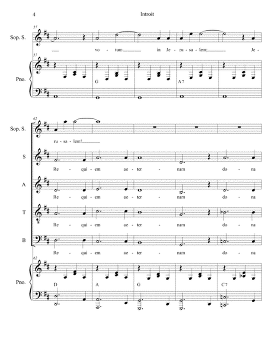 Missa De Profunctis (Piano/Vocal Score) image number null