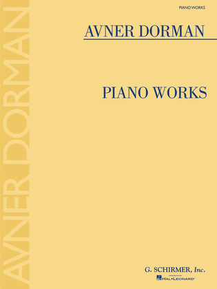 Book cover for Piano Works