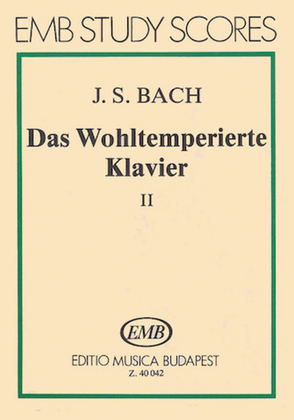 Well Tempered Clavier - Volume 2, BWV 870-893