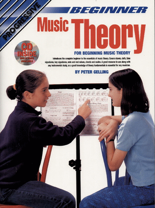 Book cover for Progressive Beginner Music Theory (Book/CD)