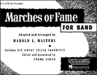 Book cover for Marches of Fame for Band