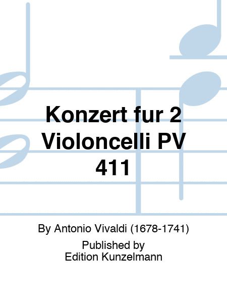 Concerto for 2 celli PV 411